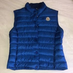 Cobalt Blue Moncler Vest